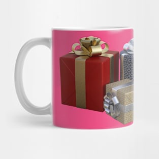 Merry Christmas Big Gift Boxes Mug